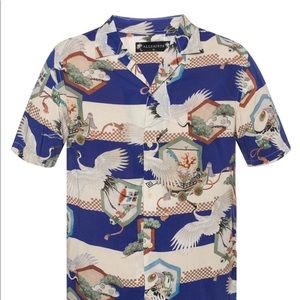 Allsaints Viscose Shirt Size M
